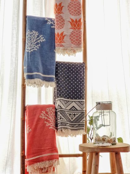 Jacquard Hamamdoek | Peshtemal